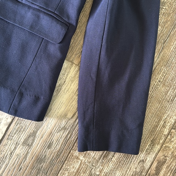 I.CREW WOMEN BEAUTIFUL NAVY BLUE BLAZER, SIZE 12 PETITE - Picture 5 of 17